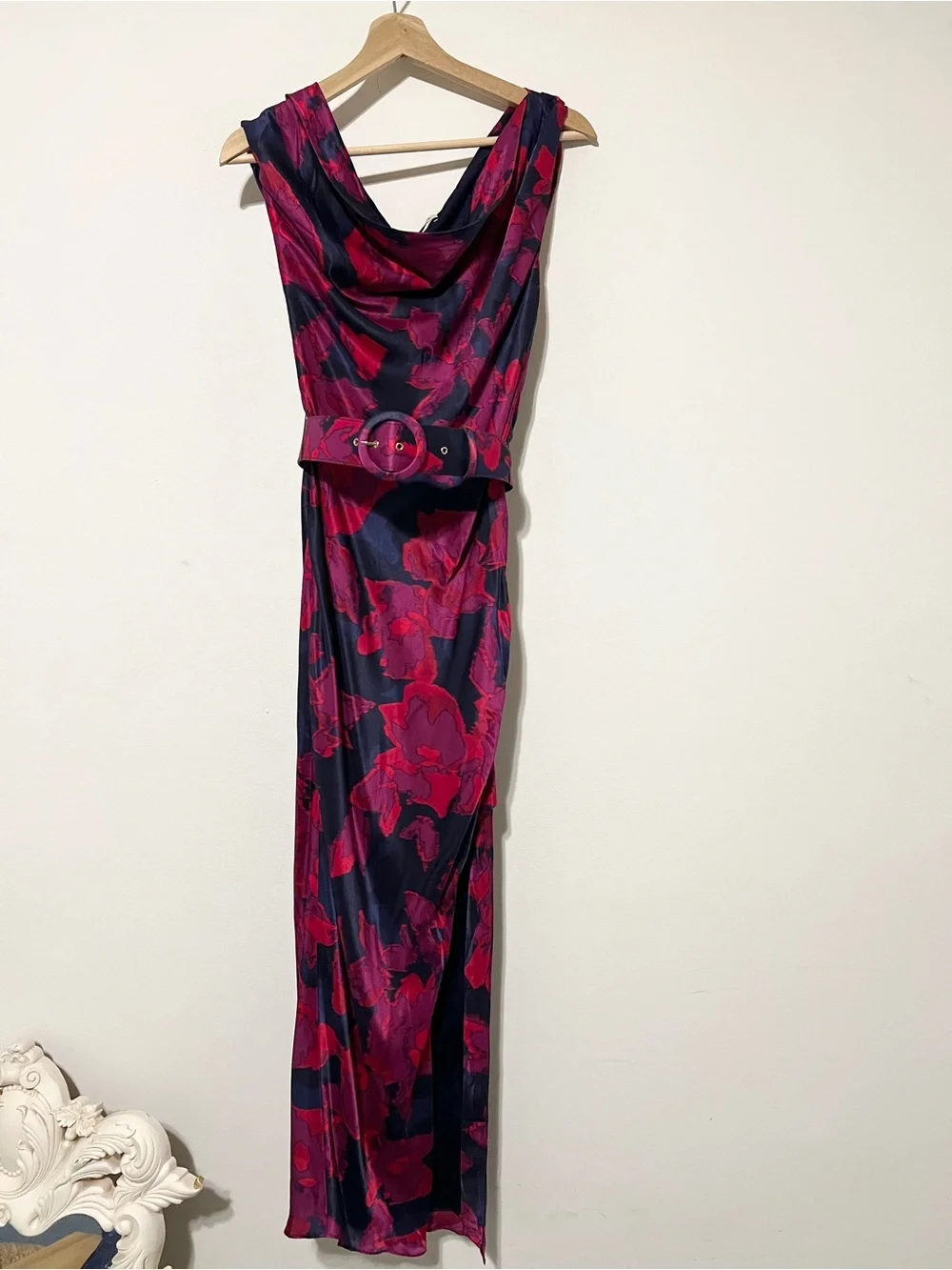 Nicholas Calantha Silk-Blend Midi Dress size 4